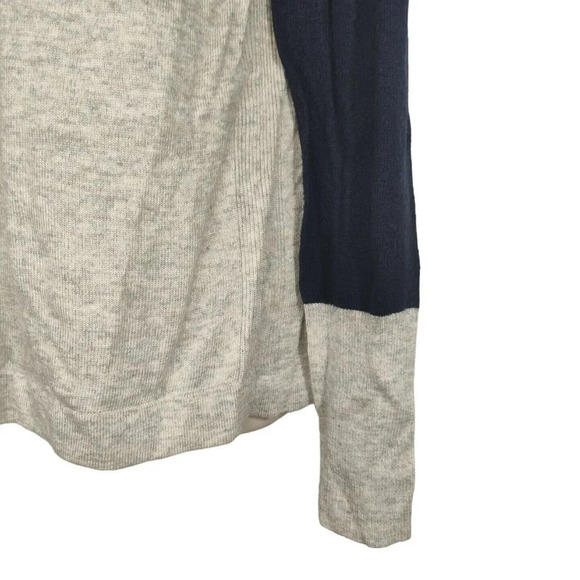 41 Hawthorn Heather Grey Blue Pullover Sweater Knit Top Women Size L Long Sleeve - Picture 3 of 7